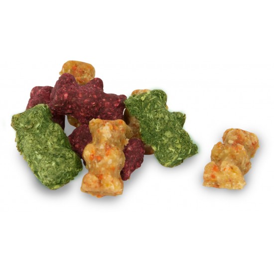 JR FARM Orsetti croccanti Grainless per conigli nani e roditori Mangime supplementare Promo7gg JR FARM Orsetti croccanti Grainless per conigli nani e roditori Mangime supplementare Promo7gg